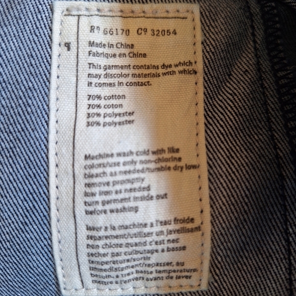 Anthropologie Pilcro and the letterpress Denim pleated skirt. Womens size 8 - Picture 5 of 6